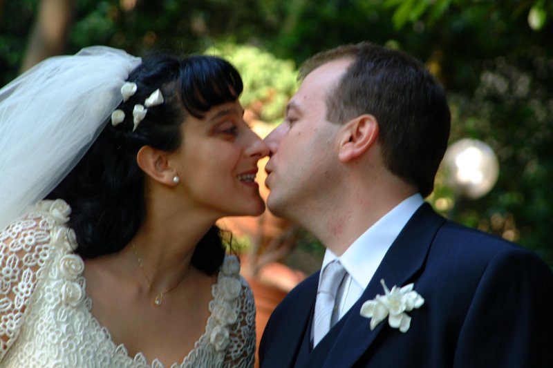 Claudia e Davide - il bacio